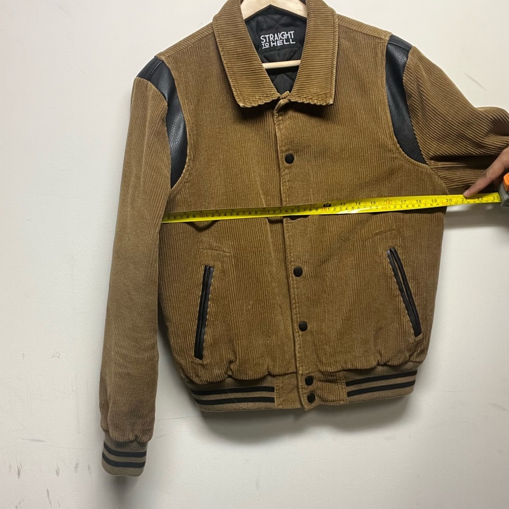 Straight to Hell Brown Corduroy Jacket - Picture 5 of 8
